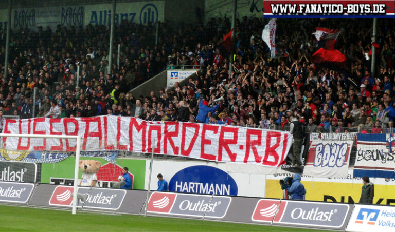 „Fußballmörder RB“: Drittligist bleibt straffrei