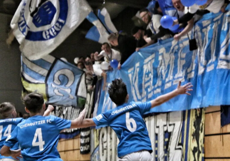 Impressionen vom Support für die U12 des Chemnitzer FC beim Klinikum-Cup 2023
