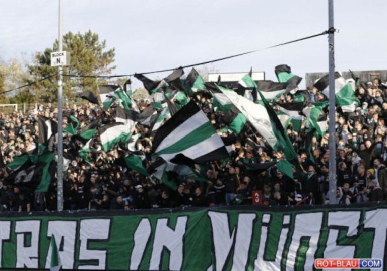 SC Preußen Münster-Ultras kündigen Stadionmarsch an
