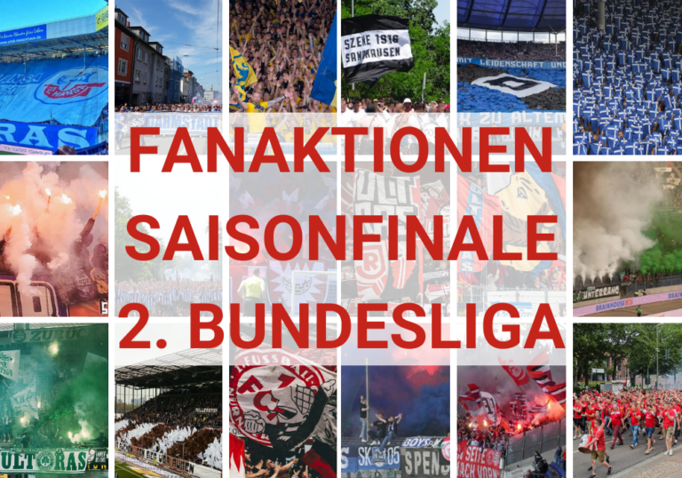 Geplante Fanaktionen zum Saisonfinale in der 2. Bundesliga