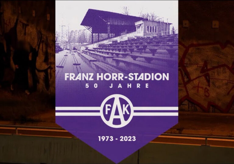 Graffiti & Choreografie zu 50 Jahren Franz Horr-Stadion