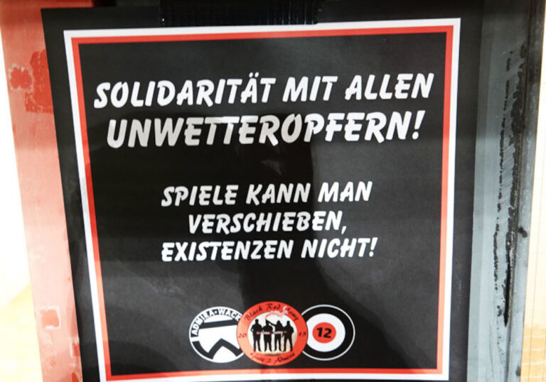 „Spiele kann man verschieben, Existenzen nicht!“: Zweitliga-Fußball im Katastrophengebiet