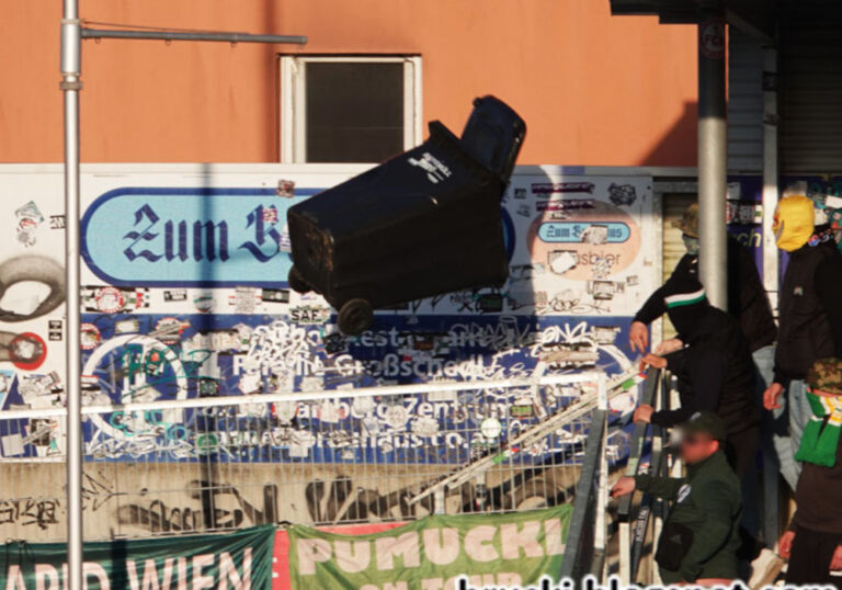 Folgenreiches Nachspiel für Rapid Wien nach Ausschreitungen
