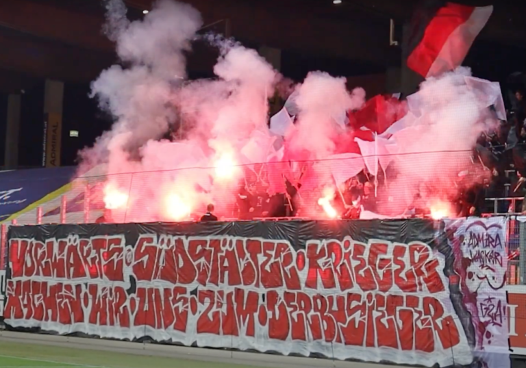 Niederösterreich-Derby – Die Admira Wacker Fans rufen per Video zum Derby auf