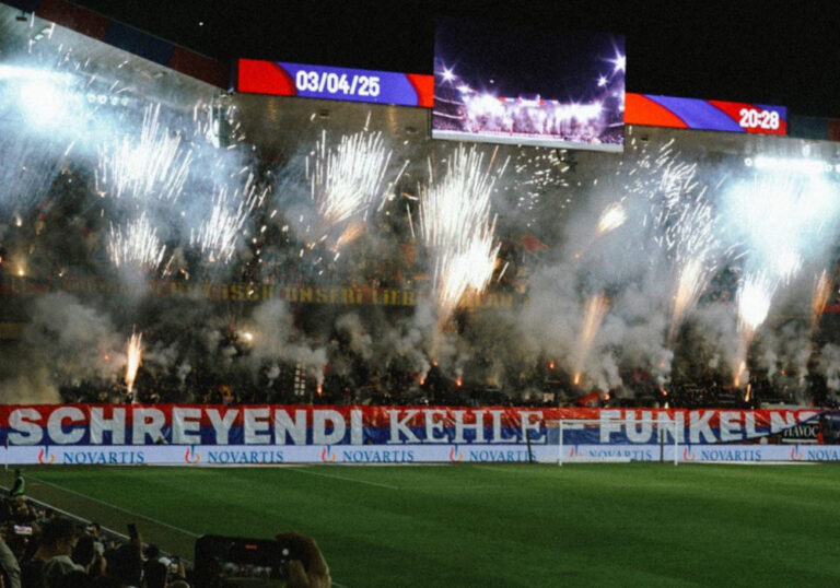 Blinker & Fontänen-Intro der Muttenzerkurve & was bei FC Basel vs. Grasshoppers sonst los war