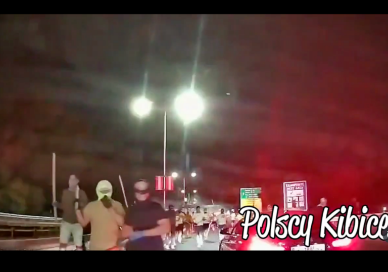 Angriff auf Gästefans nach dem Spiel Roter Stern Belgrad vs. Lech Poznań