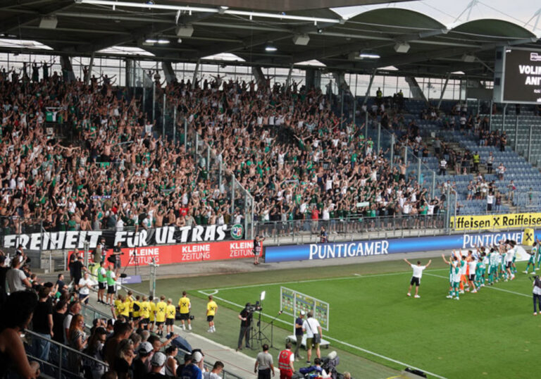 Lions & Lords verpassen seltenen Auswärtssieg von Rapid Wien im Spitzenspiel bei Sturm Graz
