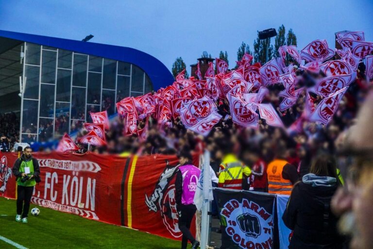 1.500 Fans vom 1. FC Köln bei U19 Spiel in Luxemburg