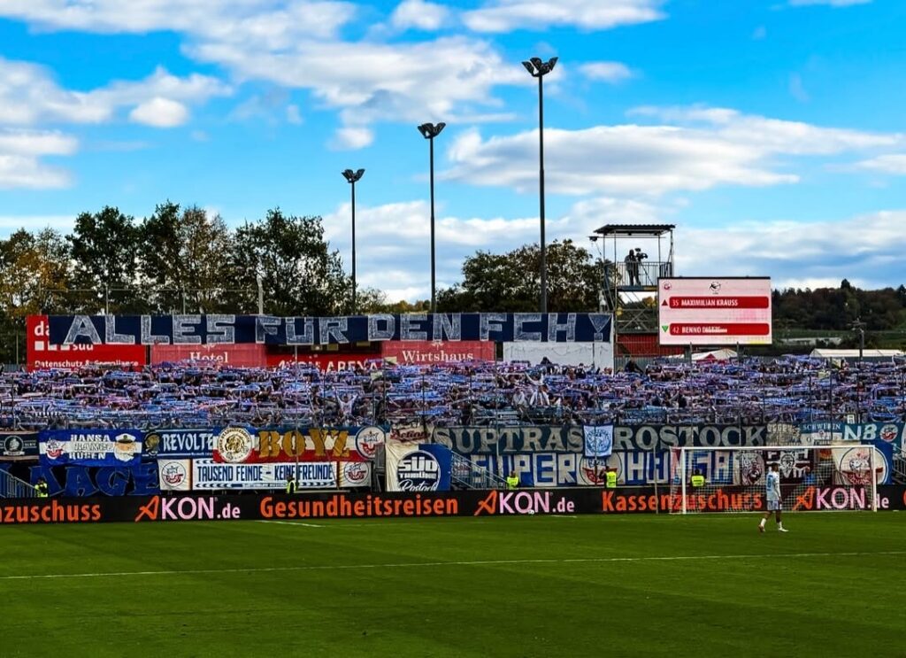 Würzburger Kickers – FC Hansa Rostock 0:2 (6)