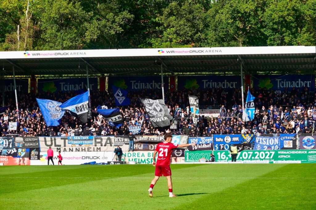 SG Sonnenhof-Großaspach – SV Waldhof Mannheim 07 1:5 (9)