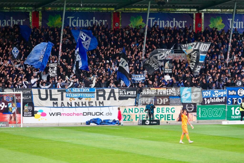 SG Sonnenhof-Großaspach – SV Waldhof Mannheim 07 1:5 (8)