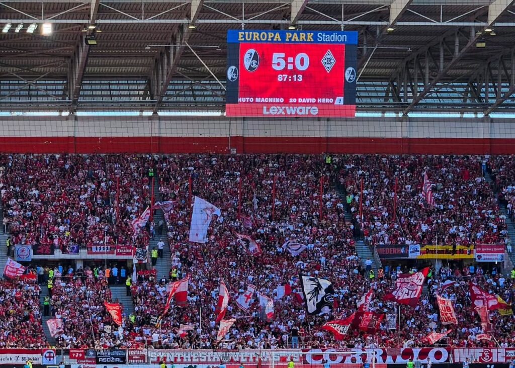 SC Freiburg – Borussia Mönchengladbach 5:0 (2)