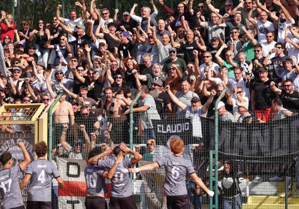 Eindrücke vom ersten Derby seit 18 Jahren zwischen Derthona und Alessandria Calcio