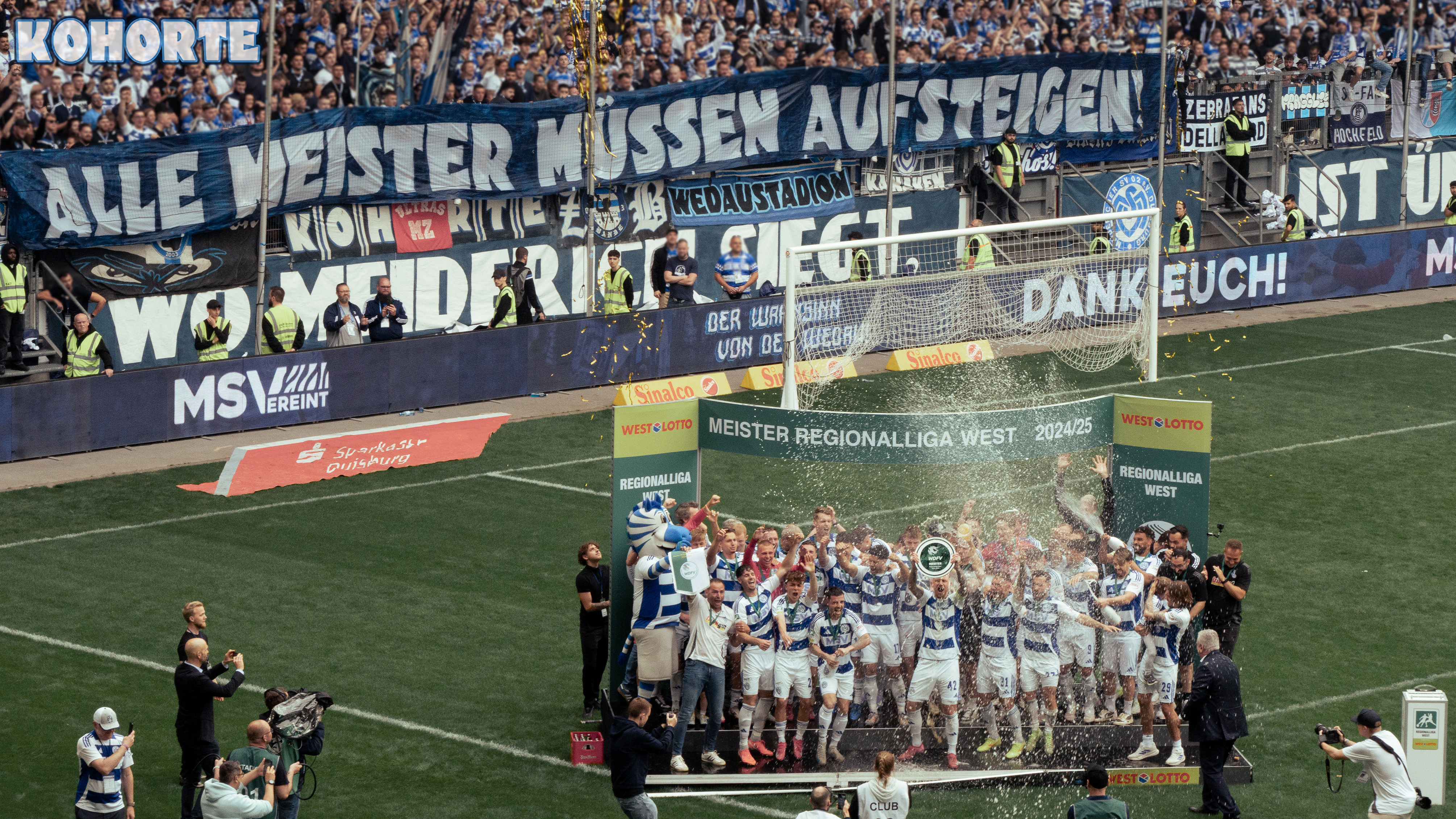 Heimfans | MSV Duisburg – Wuppertaler SV (03.05.2025) 3-0