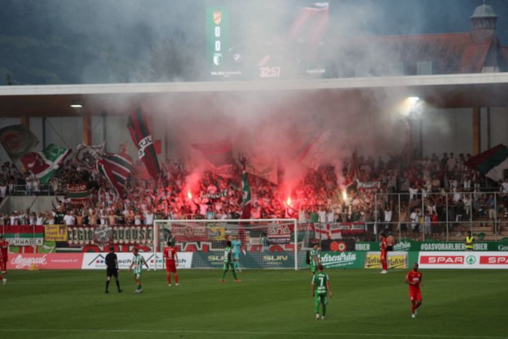 Gästefans | Austria Lustenau – FC Augsburg (19.07.2025) 0:2