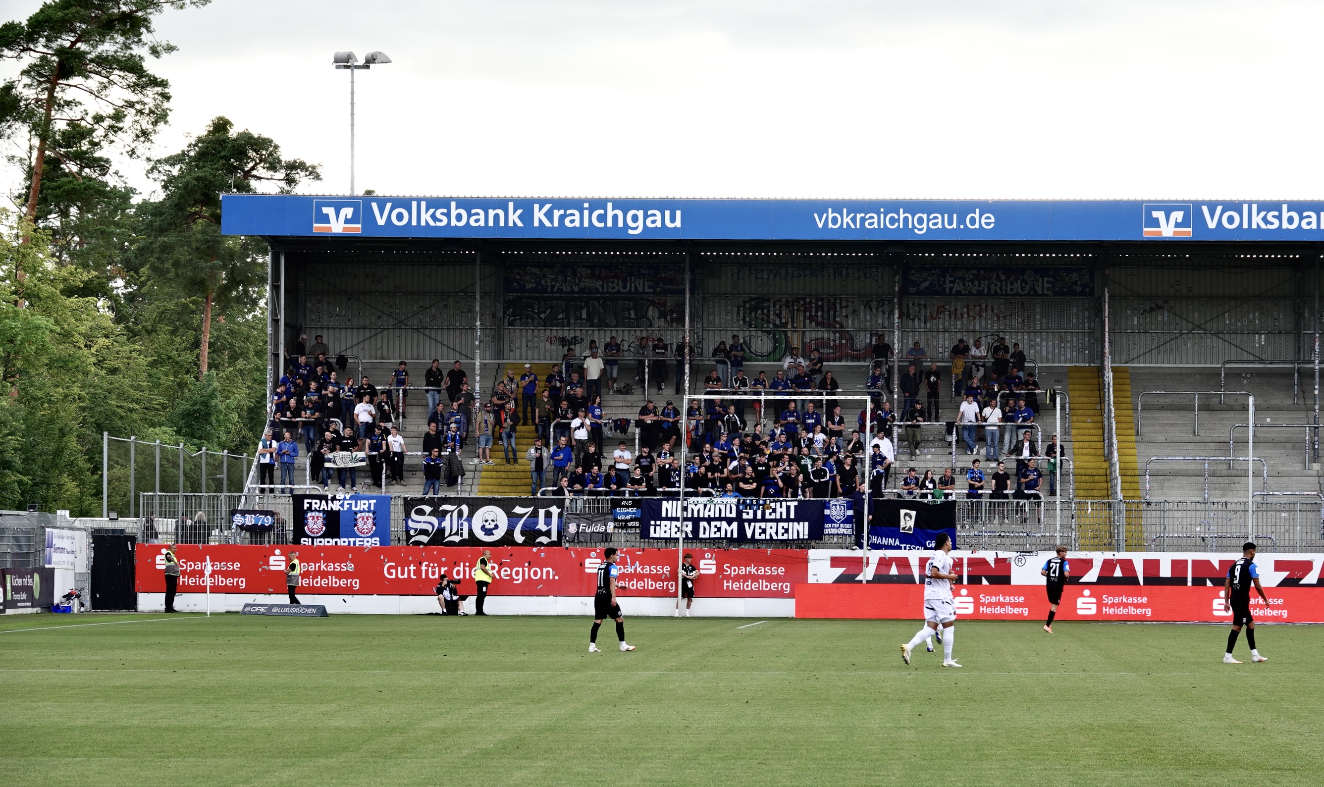 Gästefans | SV Sandhausen – FSV Frankfurt (01.08.2025) 1:2