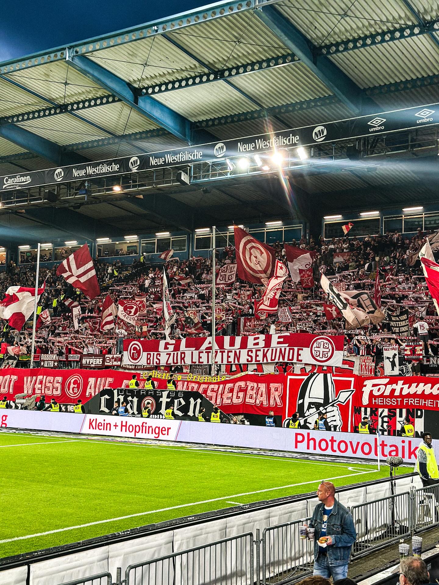 Gästefans | DSC Arminia Bielefeld – Fortuna Düsseldorf (02.08.2025) 5-1