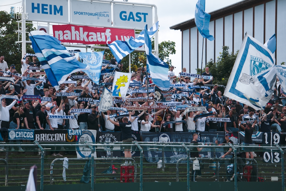 Gästefans | BFC Dynamo – SV Babelsberg 03 (30.08.2025) 0:4