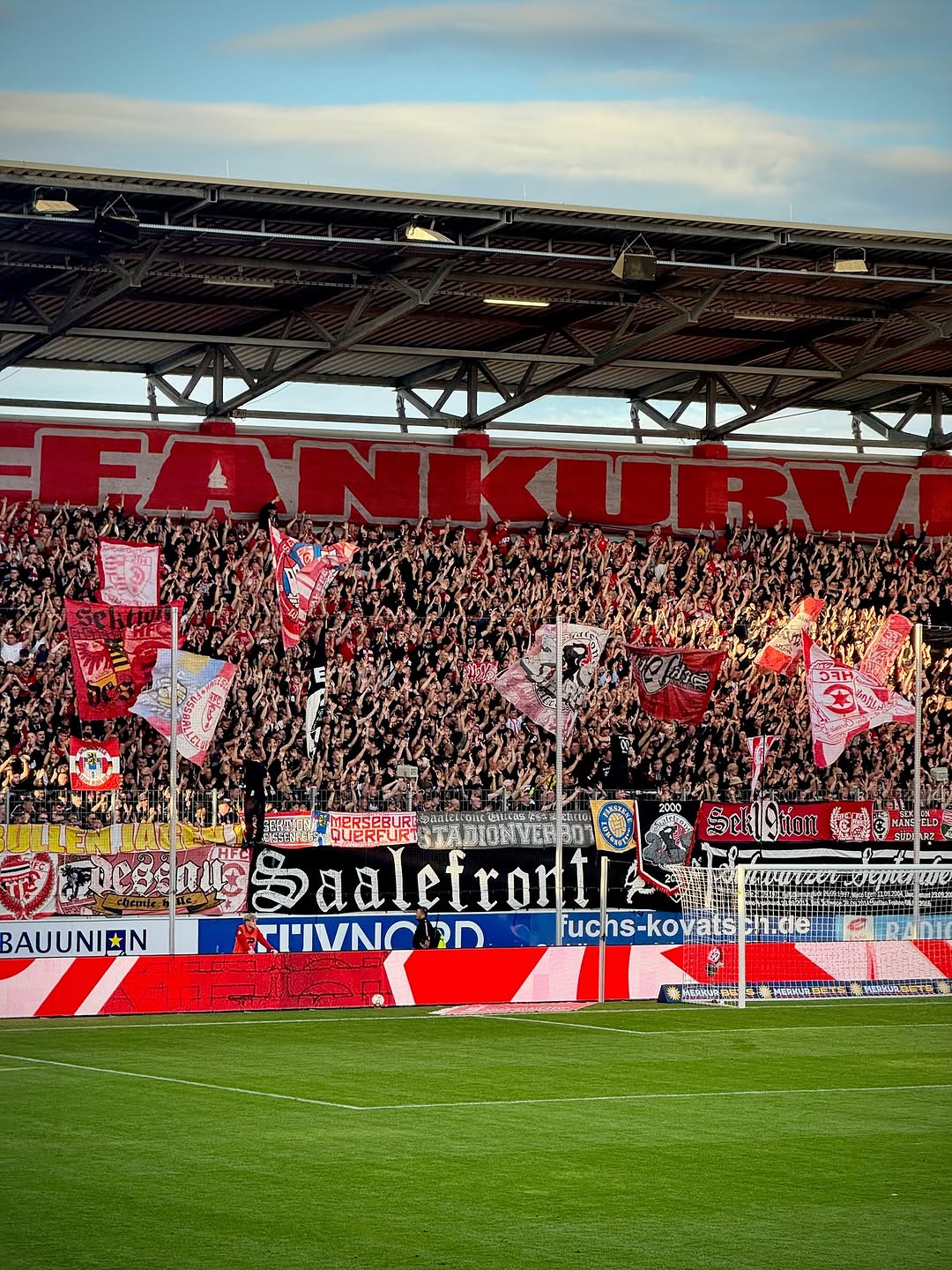 Heimfans | Hallescher FC – BSG Chemie Leipzig (12.09.2025) 0:0
