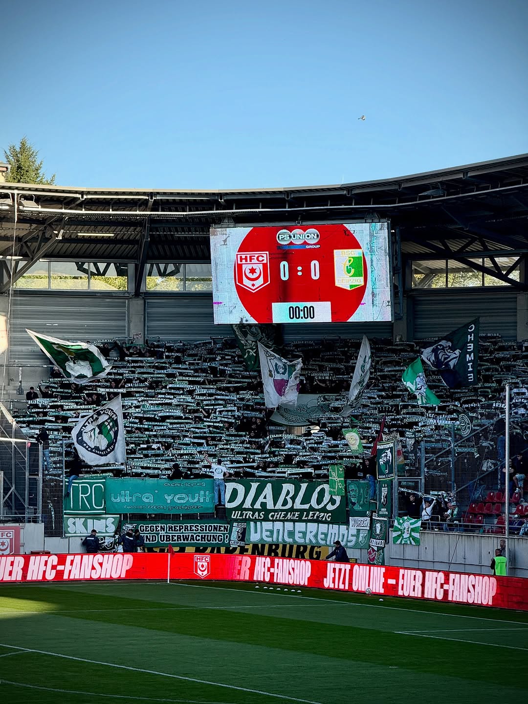 Hallescher FC – BSG Chemie Leipzig 0:0