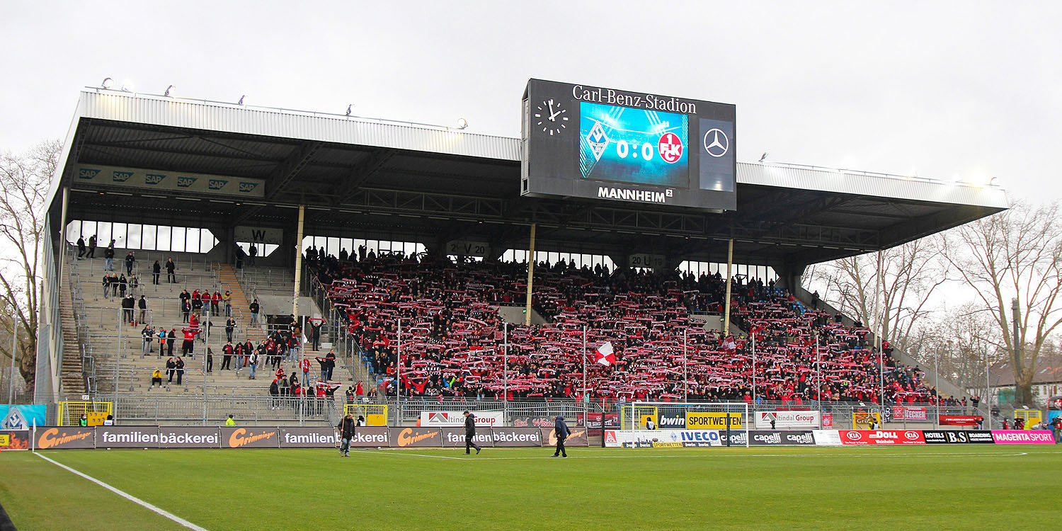 SV Waldhof Mannheim – 1. FC Kaiserslautern 0-0 (4)