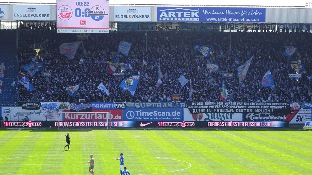 FC Hansa Rostock – SC Paderborn 0-0 (3)