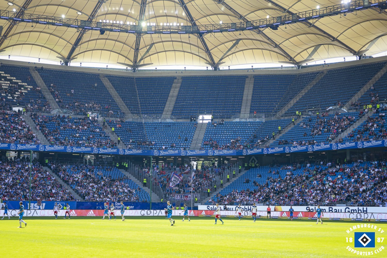 Gästefans | Hamburger SV – 1. FC Heidenheim (06.08.2022) 1-0