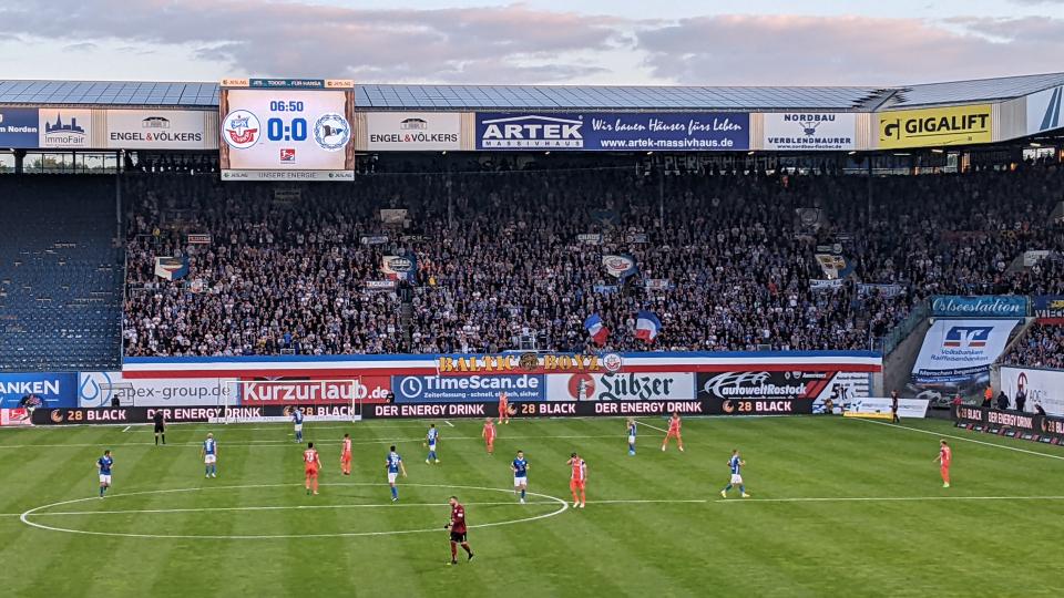 FC Hansa Rostock – DSC Arminia Bielefeld 2-1 (1)