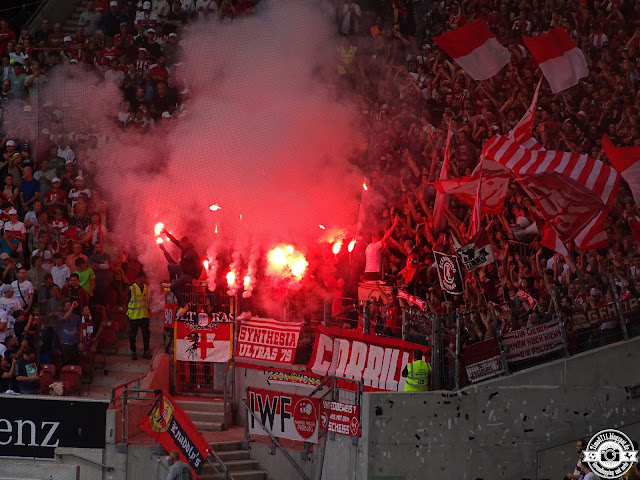 Gästefans / VfB Stuttgart – SC Freiburg (20.08.2022 (4)
