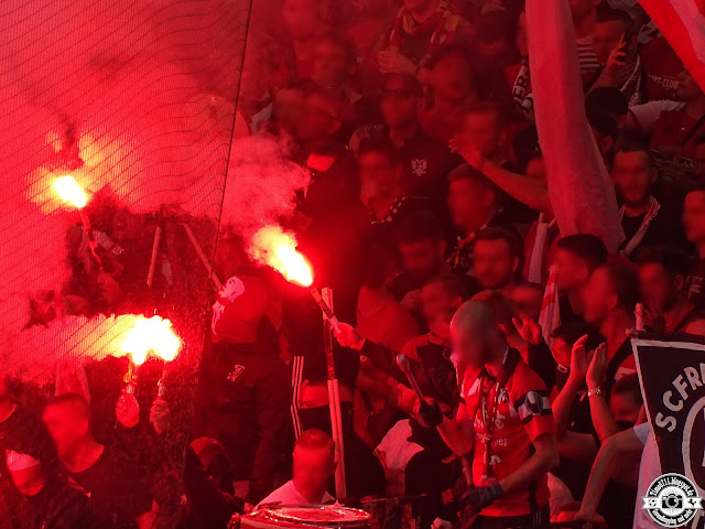 Gästefans / VfB Stuttgart – SC Freiburg (20.08.2022 (8)
