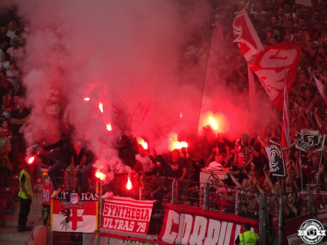 Gästefans / VfB Stuttgart – SC Freiburg (20.08.2022 (9)
