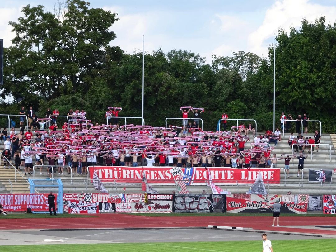 BSG Wismut Gera – FC Rot-Weiß Erfurt 1-0