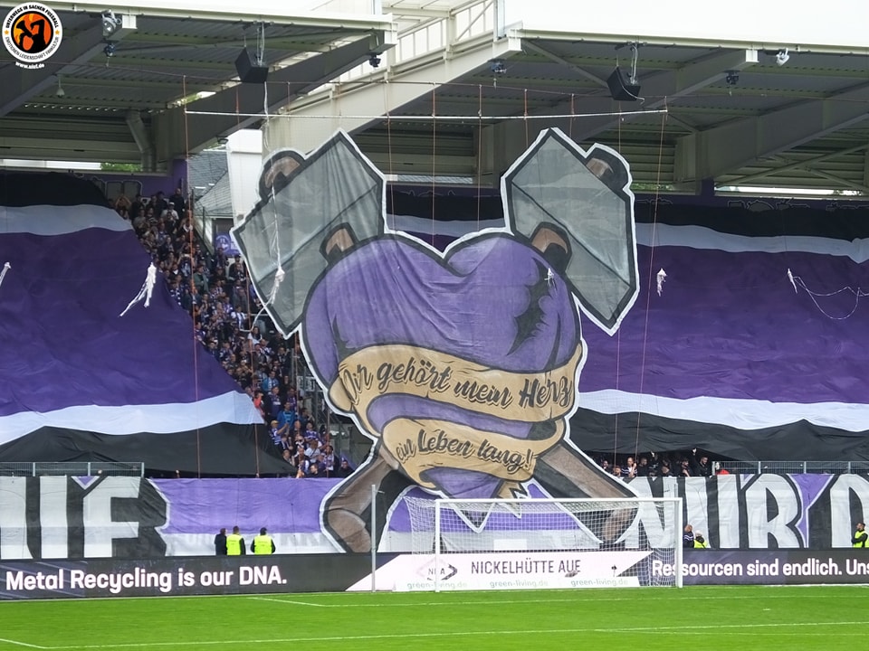 FC Erzgebirge Aue – FSV Zwickau 0-1 (44)