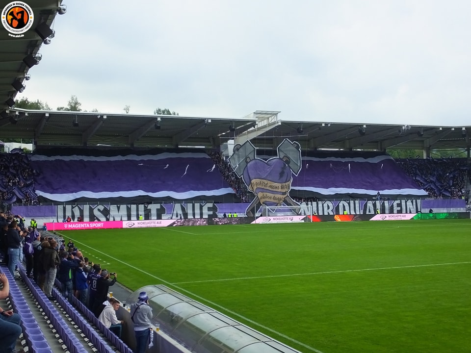 FC Erzgebirge Aue – FSV Zwickau 0-1 (45)