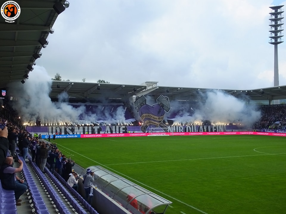 FC Erzgebirge Aue – FSV Zwickau 0-1 (47)