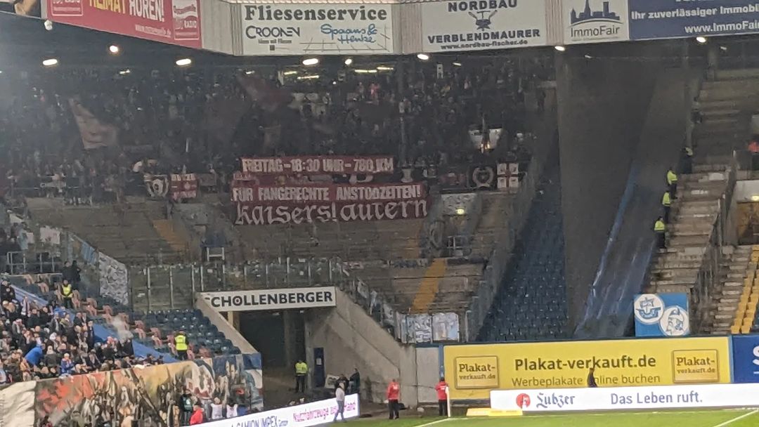 FC Hansa Rostock – 1. FC Kaiserslautern 0-2