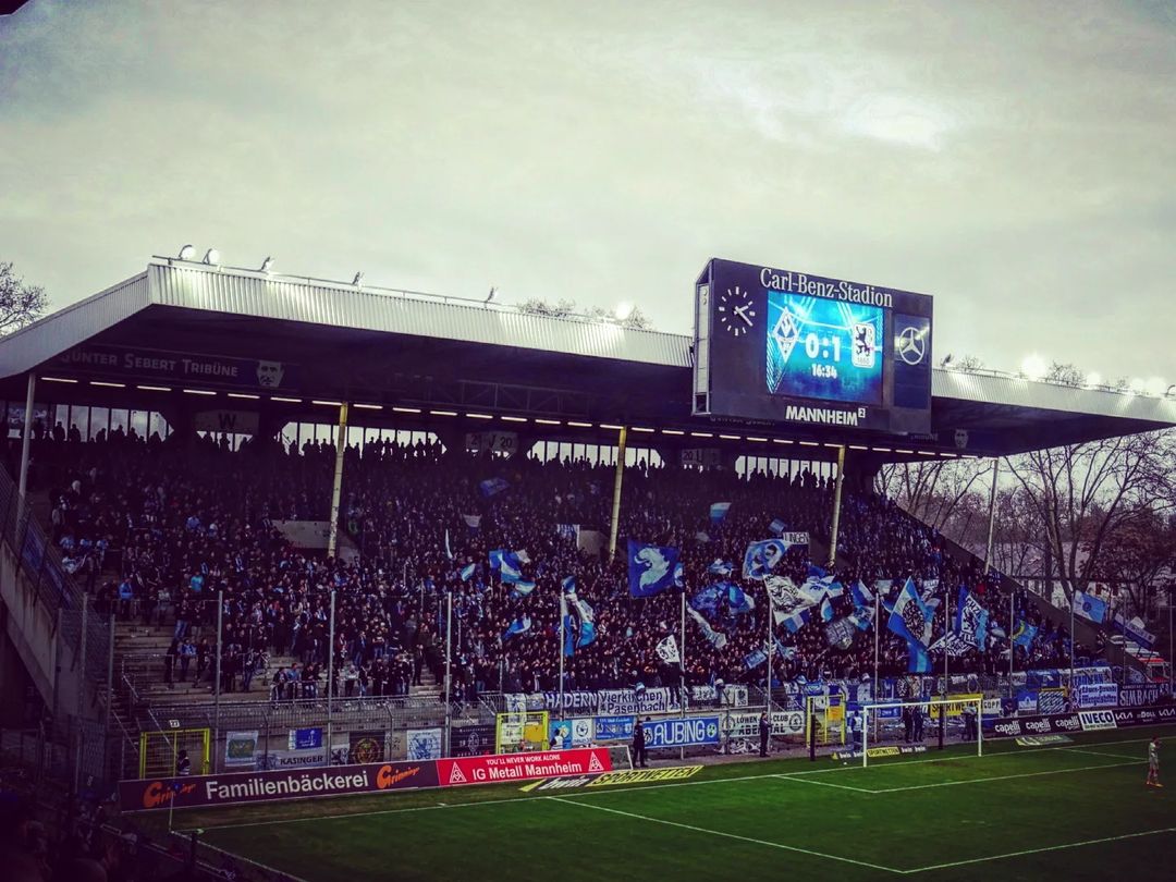 SV Waldhof Mannheim – TSV 1860 München 3-1
