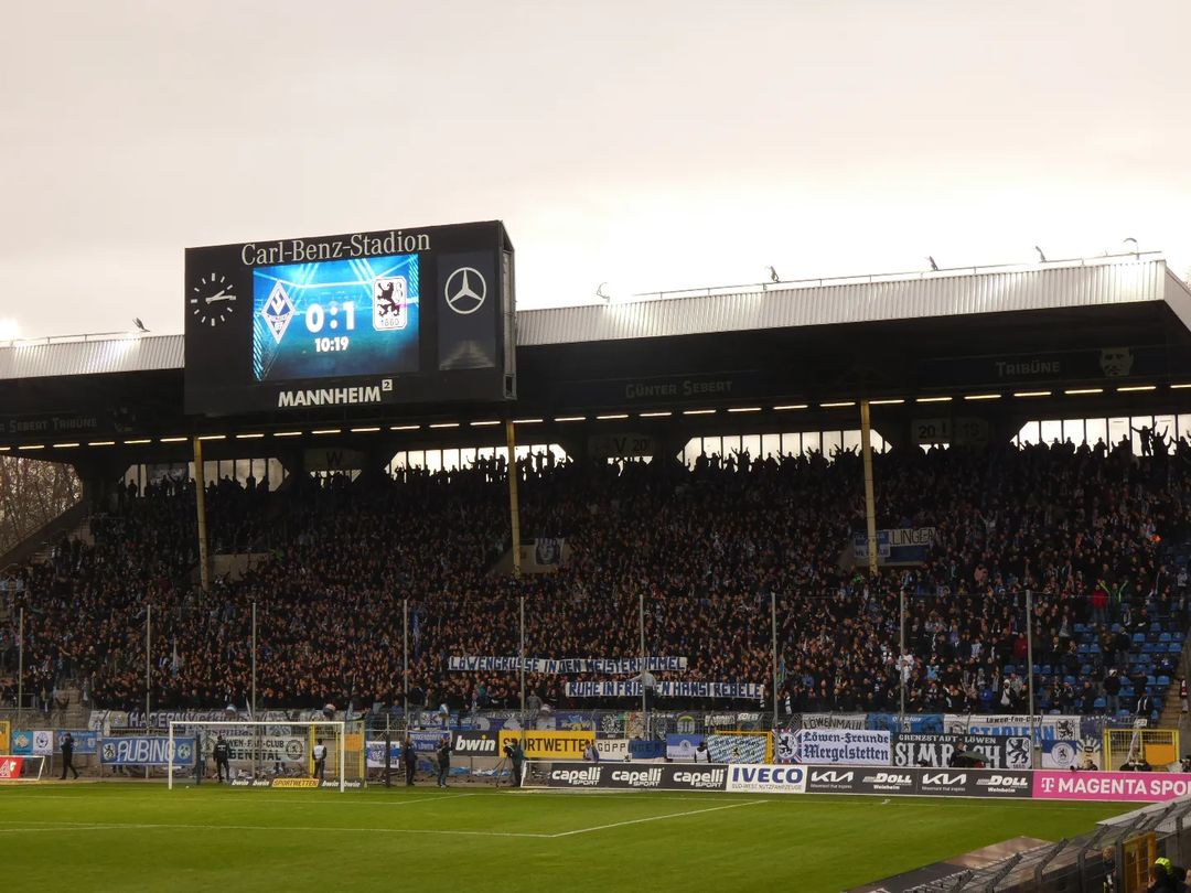 SV Waldhof Mannheim – TSV 1860 München 3-1 (4)