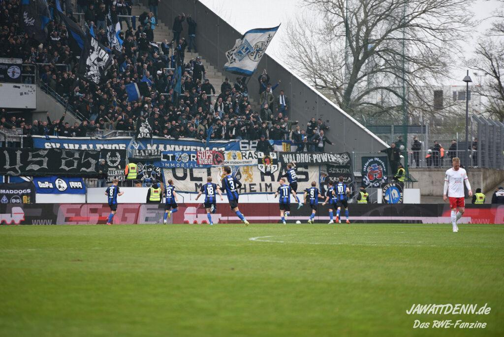 Rot-Weiss Essen – SV Waldhof Mannheim 0-3 (5)
