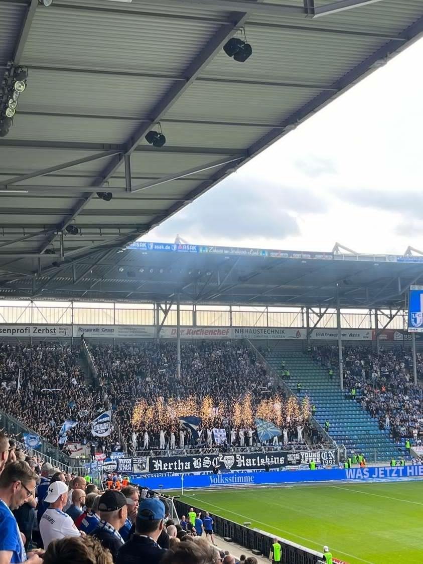 1. FC Magdeburg – Hertha BSC 6-4 (2)