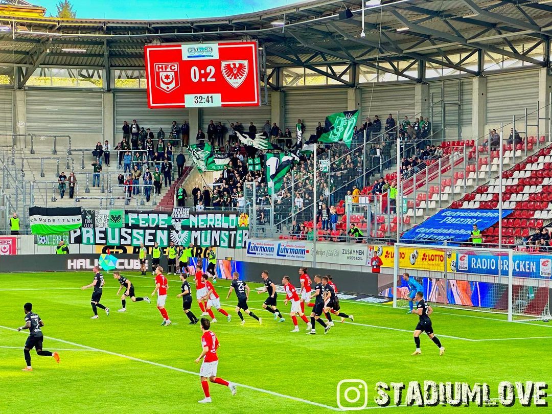 Hallescher FC – SC Preußen Münster 1-4 (3)