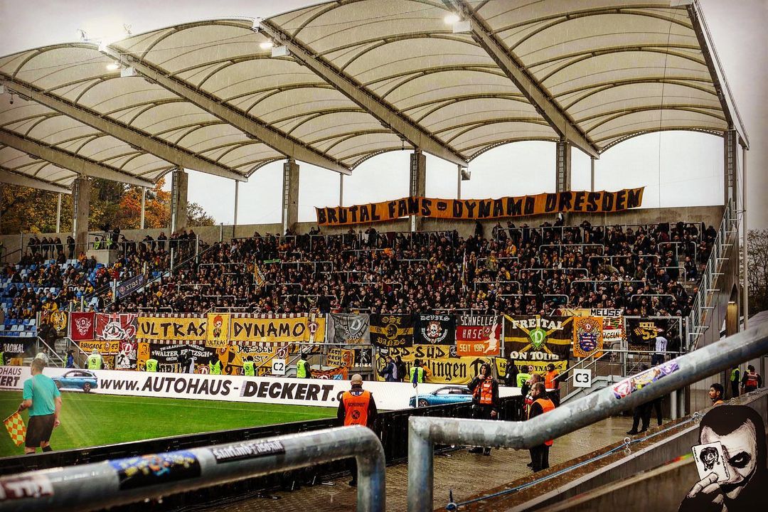 1. FC Saarbrücken – Dynamo Dresden abgebrochen (1)
