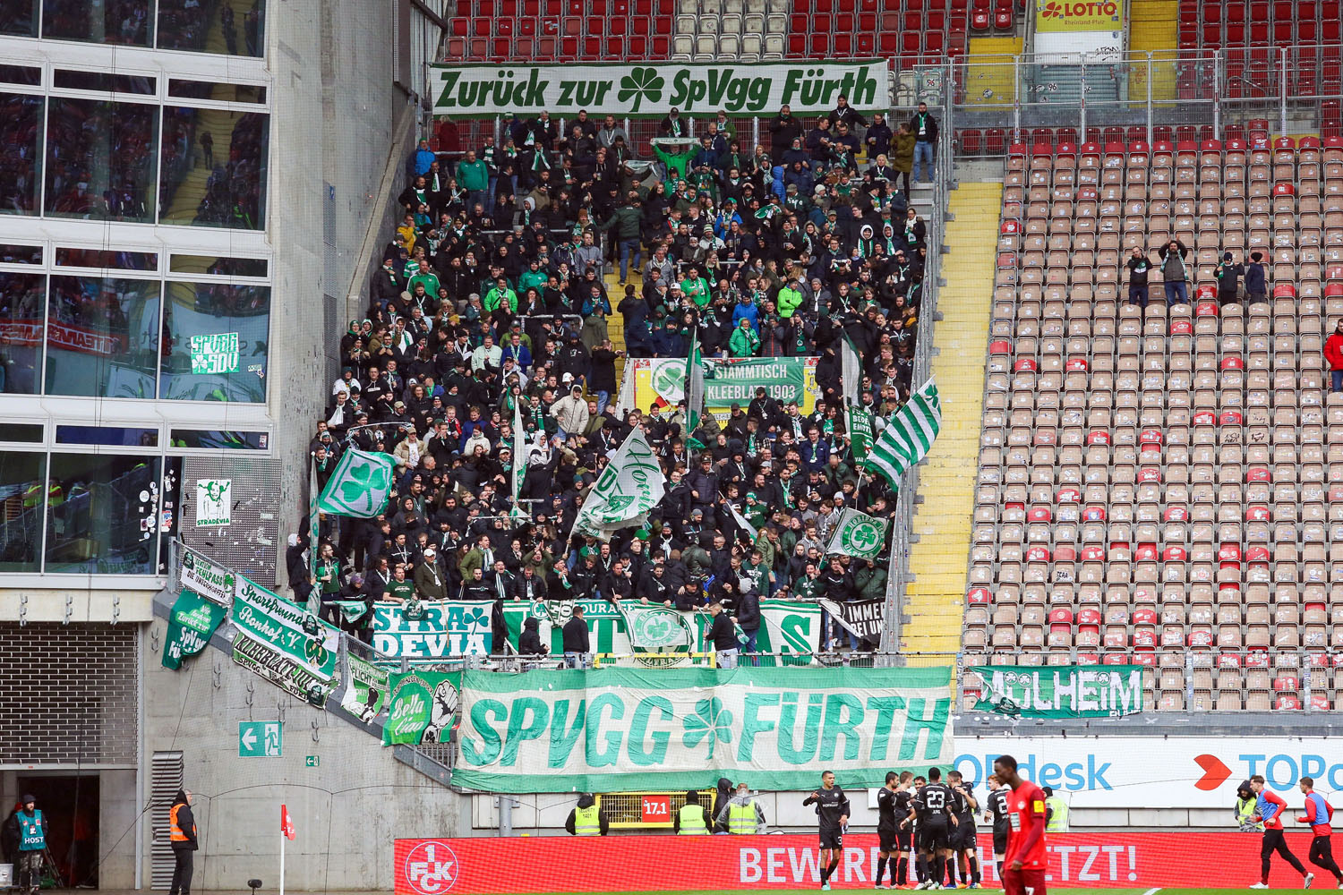 1. FC Kaiserslautern – SpVgg Fürth 0-2 (3)