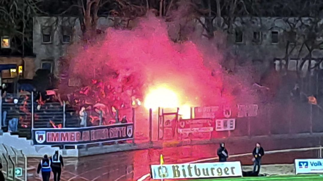 Gästefans | SV Eintracht Trier – FC Bitburg (10.11.2023) 5-0