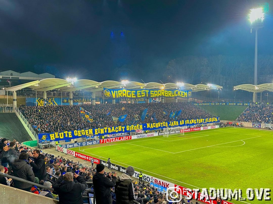 1. FC Saarbrücken – Eintracht Frankfurt 2-0 (4)