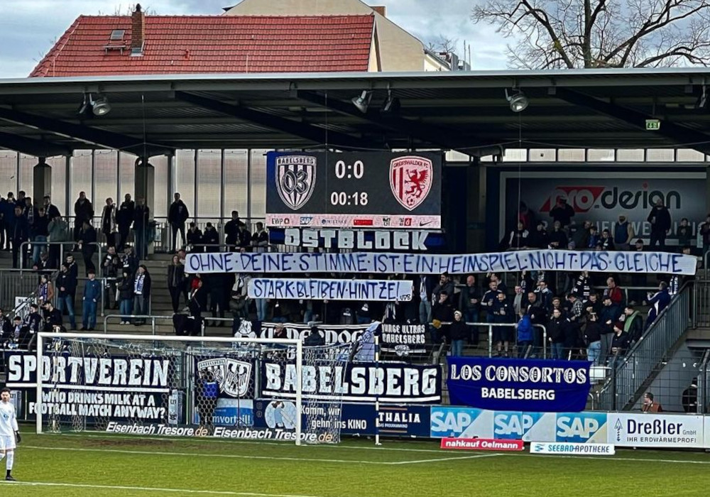 SV Babelsberg 03 – Greifswalder FC 0-1