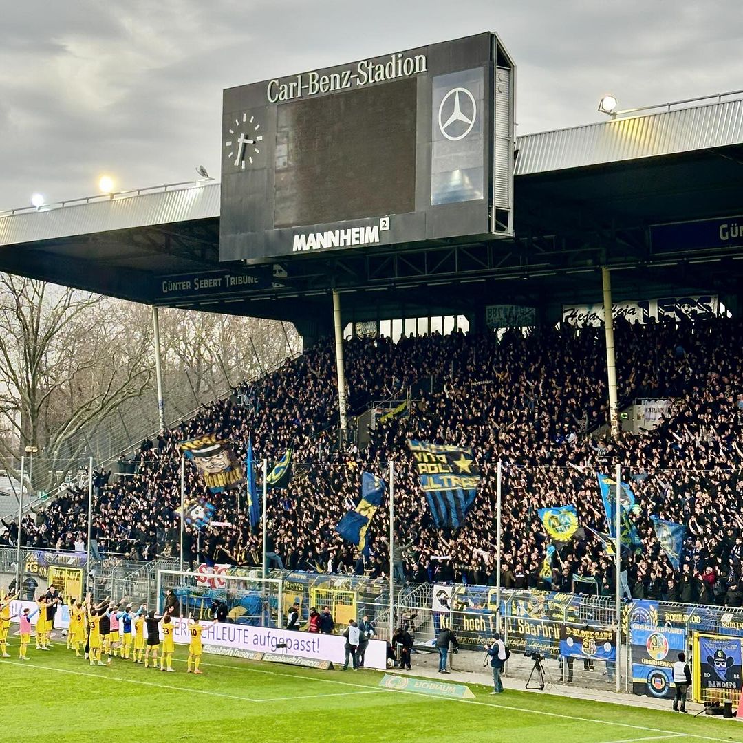 SV Waldhof Mannheim – 1. FC Saarbrücken 0-2 (2)