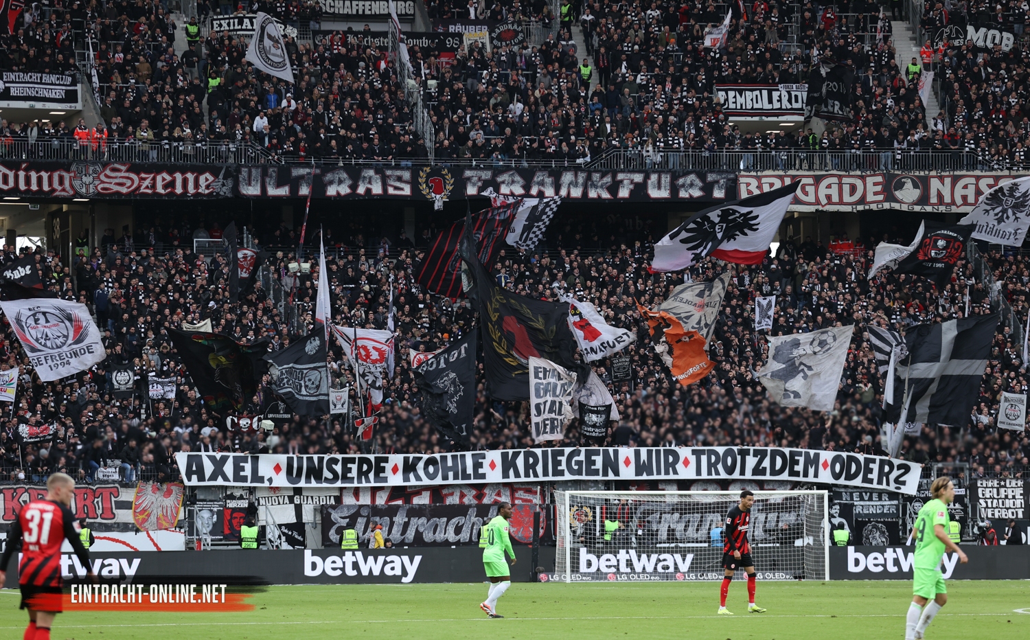 Eintracht Frankfurt – VfL Wolfsburg 2-2