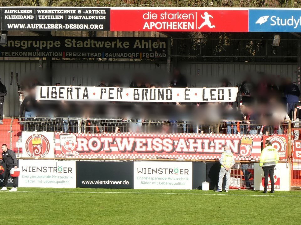 Heimfans | Rot Weiss Ahlen – SV Lippstadt 08 (02.03.2024) 1-2