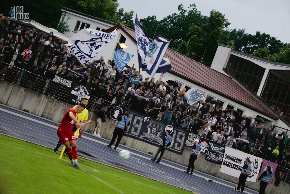 Gästefans | Hertha Zehlendorf – SV Babelsberg 03 (09.08.2024) 2-1